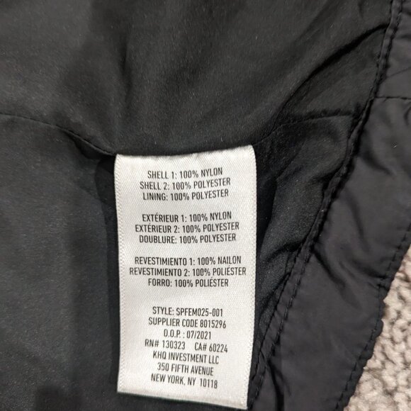 Spyder Black Puffer Jacket/Ski Jacket Women's Size XL FLAW - Picture 10 of 10